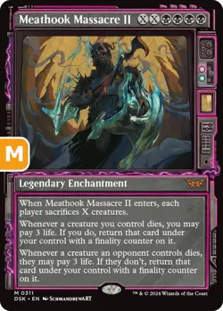 MTG Meathook Massacre II Duskmourn M Legendary Enchantment NM - Image 1