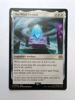 MTG The Wind Crystal (FIN) Final Fantasy Regular Rare 43 - Image 1