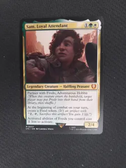 Sam, Loyal Attendant ~ The Lord of the Rings - MTG - Free Postage - Image 1