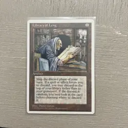 Library of Leng - Fourth Edition (4ED) - Magic: The Gathering NM (DS3D1PO)...... - Image 1