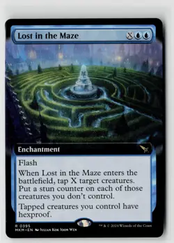 MTG Murders At Karlov Manor Lost In The Maze (Extended Art) x1 NM Rare - Image 1