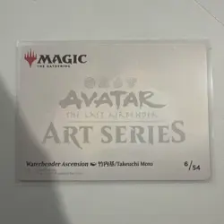 2025 MTG Avatar The Last Airbender Art Series Waterbender Ascension 6/54 - Image 2