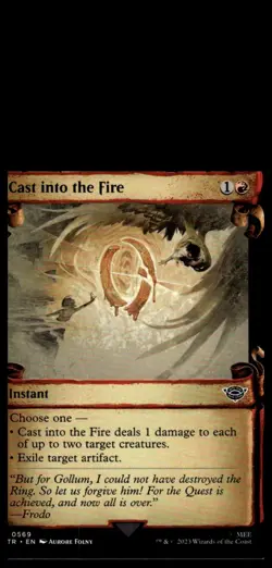 Cast into the Fire (Showcase Scrolls) #569 - - Image 1