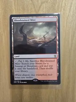 Bloodstained Mire - #230/269 (NM) Khans of Tarkir KTK Magic MTG - Regular - Image 1