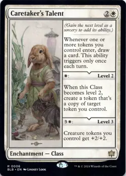 Caretaker's Talent Bloomburrow - Magic MTG NM - Image 1