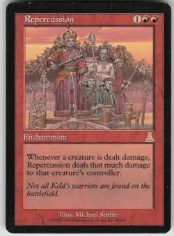 Magic the Gathering TCG Repercussion R Urza's Destiny 95 - Image 1