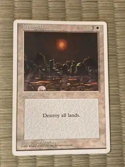 Armageddon MTG Core Set 4th Edition Regular LP - Image 1