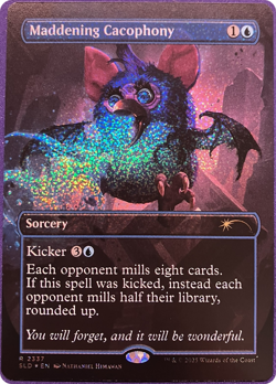 Maddening Cacophony X (1) - Furby: Secret Lair - Confetti Foil - 4RCards - Image 1