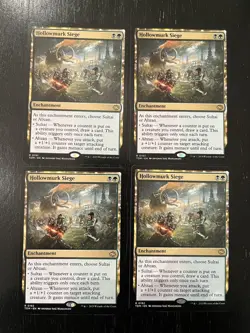 Hollowmurk Siege X4X NM/M Tarkir: Dragonstorm TDM Magic MTG - Image 1