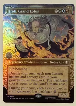 Iroh, Grand Lotus Showcase Foil - Avatar: The Last Airbender MTG - Image 1