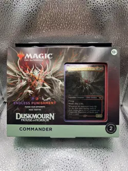 MTG - Endless Punishment - Duskmourn Commander Deck - New -Factory Sealed #1 - Image 1