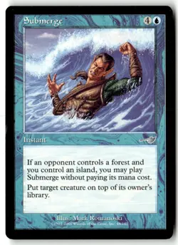 MTG Submerge - Nemesis Heavily Played English - Image 1