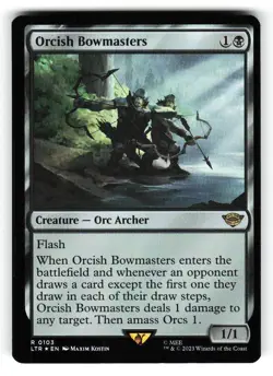 Orcish Bowmasters #103 (NM) (Foil) (LTR) Magic MTG - Image 1