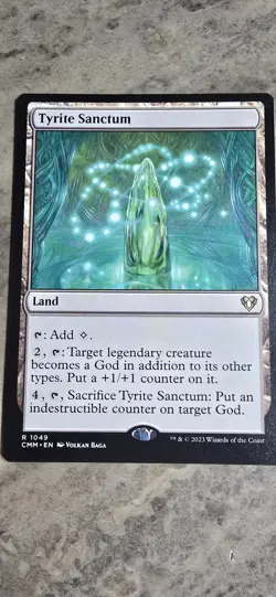 Tyrite Sanctum Commander Masters Regular Land Rare MTG NM - Image 1