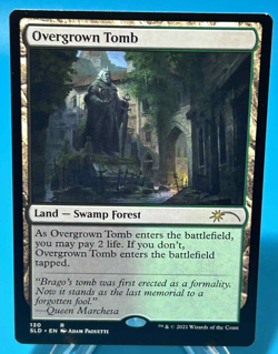 MTG Magic the Gathering Overgrown Tomb (130/1320) Secret Lair Drop Series NM - Image 1