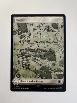 Plains - FULL ART - MTG The Lord of the Rings: Tales of Middle-earth (#273) - NM - Image 1