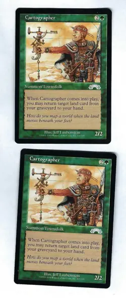 Cartographer - Exodus - Magic The Gathering NM/M (Never Played) - Image 1