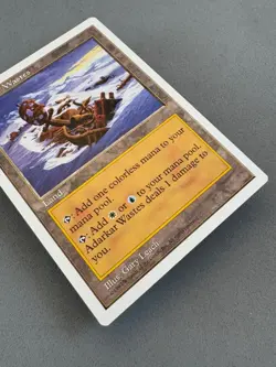 Adarkar Wastes MTG 5th Edition-Never Played NM/MINT-Vintage-Dual “Pain Land” - Image 4