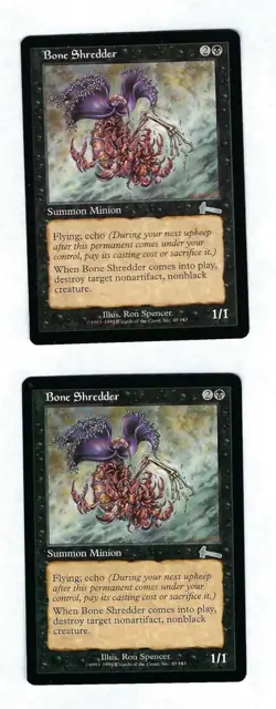 2x Bone Shredder - Urzas Legacy - Magic The Gathering NM/M (Never Played) - Image 1