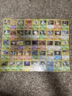 Pokemon 1999-200 Gym Challenge English Set 45 Card Lot MP-NM+ Non Holo 25 - Image 1