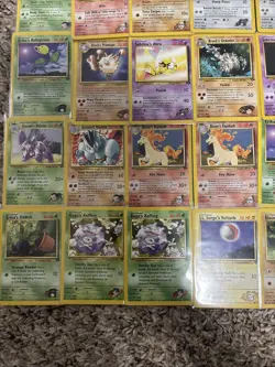 Pokemon 1999-200 Gym Challenge English Set 45 Card Lot MP-NM+ Non Holo 25 - Image 2