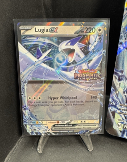 Pokemon TCG Lugia ex Prismatic w/ Jumbo Latias ex Surging Stamped Promos - MINT - Image 2