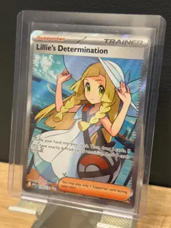 Pokemon TCG MEGA EVOLUTION Lillie's Determination 169/132 Illustration Rare - Image 1