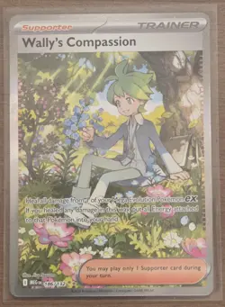 Pokemon Mega Evolution ME01, Wally's Compassion, 186/132, Near Mint - Image 1