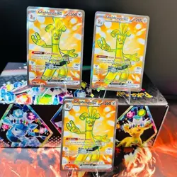 Pokemon TCG Gholdengo EX 231/182 Full Art S&V Paradox Rift [Set of 3] - Image 1