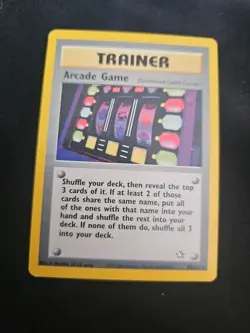 Arcade Game (Goldenrod Game Corner) 83/111 Neo Genesis Regular for sale online - Image 1