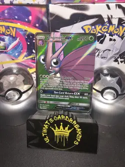 Venomoth GX (Full Art) - 193/214 - Holo - Near Mint - Pokemon TCG - Image 1