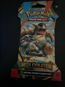 (VERY HEAVY) 33.18g Pokemon TCG Mega Evolution Sleeved Booster Pack (SEALED)✅ - Image 2