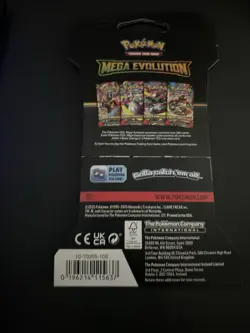 (VERY HEAVY) 33.18g Pokemon TCG Mega Evolution Sleeved Booster Pack (SEALED)✅ - Image 3