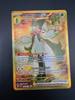 Pokemon TCG - Meowscarada ex 271/193 - Paldea Evolved Holo - Image 1