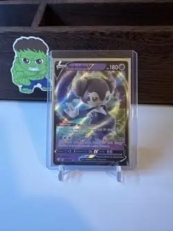 Indeedee V 039/072 Ultra Rare Shining Fates Pokemon TCG Near Mint - Image 1