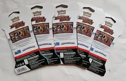 LOT of 5 - Pokemon TCG Scarlet & Violet: Destined Rivals Sleeved Booster Packs - Image 2
