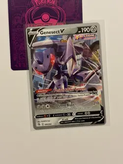 Genesect V 185/264 2022 Pokemon World Championships Fusion Strike Variant A - Image 1