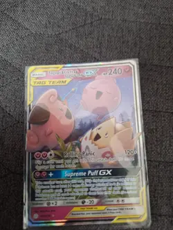 Pokemon TCG Togepi Cleffa Igglybuff GX Tag Team 143/236 Cosmic Eclipse - Image 1