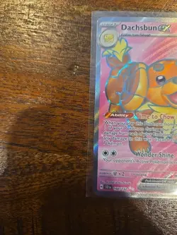 Pokemon TCG Bundle - 160/142 Dachsbun EX Full-Art - 067/142 Dachsbun EX Holo - Image 2