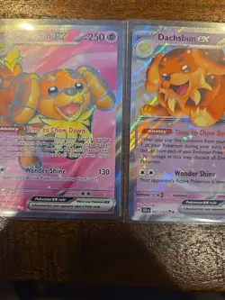 Pokemon TCG Bundle - 160/142 Dachsbun EX Full-Art - 067/142 Dachsbun EX Holo - Image 3