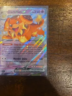 Pokemon TCG Bundle - 160/142 Dachsbun EX Full-Art - 067/142 Dachsbun EX Holo - Image 4