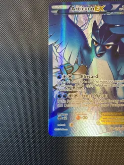 FULL ART Articuno EX ULTRA RARE Team Plasma Storm Set 132/135 Pokemon TCG LP++ - Image 2