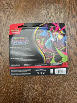 Pokemon TCG: Phantasmal Flames 3 Pack Triple Blister Weavile Promo - In Hand - Image 2
