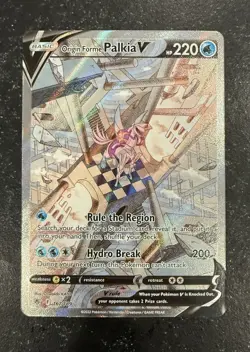 Pokemon TCG Origin Forme Palkia V Alt Art 167/189 NM/M Astral Radiance! - Image 1