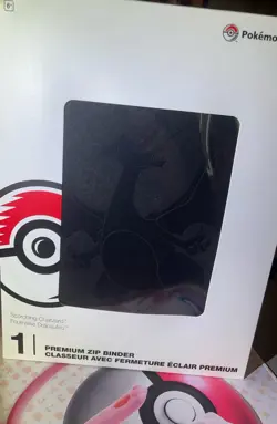 POKEMON CENTER Exclusive Scorching Charizard Premium 9 Pocket Binder NEW IN BOX! - Image 2