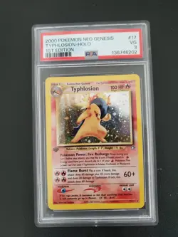Pokemon TCG Typhlosion Neo Genesis 1st Edition - Image 1