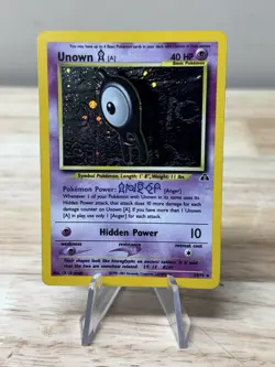 Pokemon TCG - Unown 14/75 Holo Rare - Vintage Neo Discovery - NM/LP - Image 1