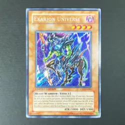 Yu-Gi-Oh! Exarion Universe Secret Rare - LIMITED EDITION - CT2-EN002 Vintage NM - Image 1