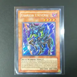 Yu-Gi-Oh! Exarion Universe Secret Rare - LIMITED EDITION - CT2-EN002 Vintage NM - Image 2