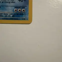 Pokemon TCG Blastoise Holo Rare Card 1999 Base Set 2/102 grading opportunity - Image 4